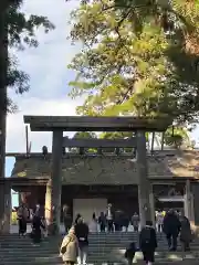 伊勢神宮内宮（皇大神宮）の鳥居