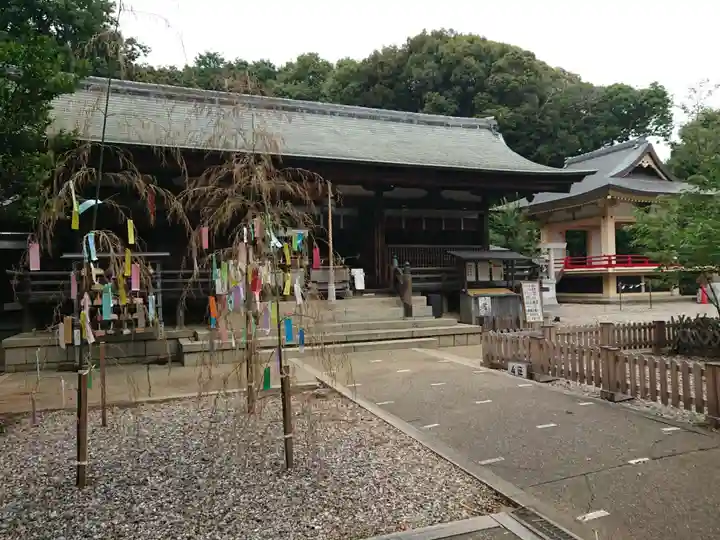 上地八幡宮の本殿・本堂