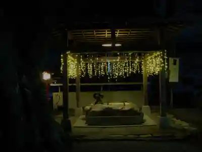 立志神社の手水舎