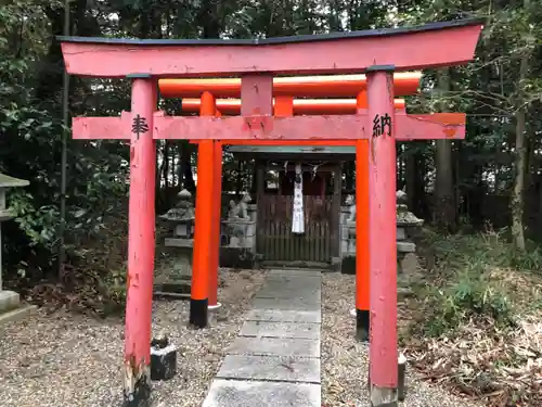 咋岡神社の鳥居