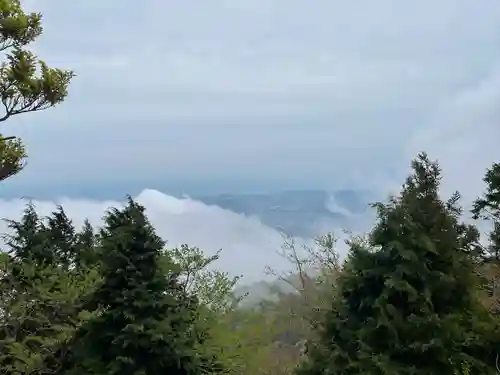 大山阿夫利神社本社の景色