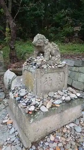 大洗磯前神社の狛犬