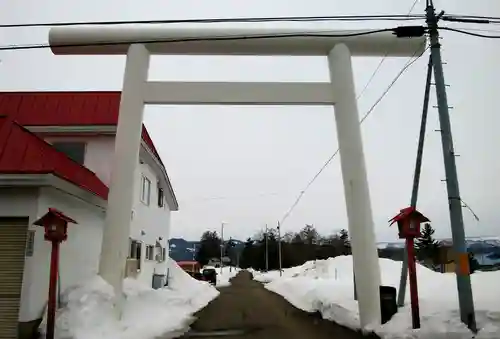 美深神社の鳥居