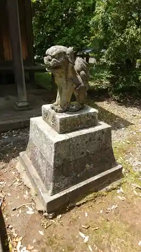 八日市普活廼神社の狛犬