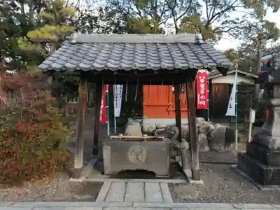 業葉神社の手水舎