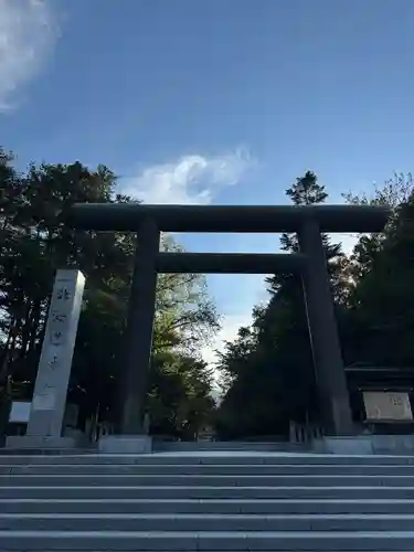 北海道神宮の鳥居