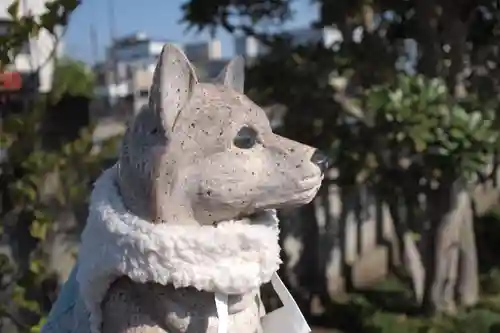 今泉八坂神社の狛犬