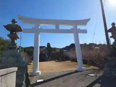 布良崎神社の鳥居