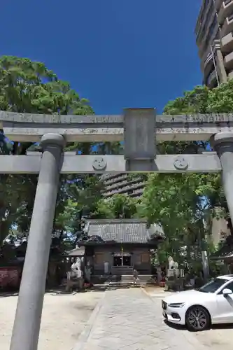 菅生神社の鳥居