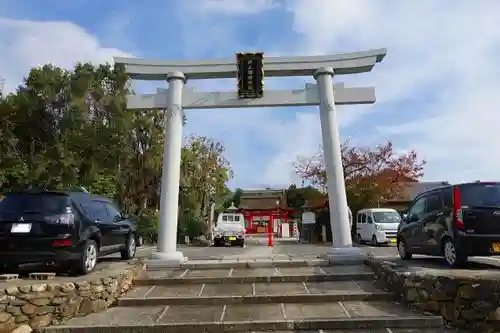 折上稲荷神社の鳥居