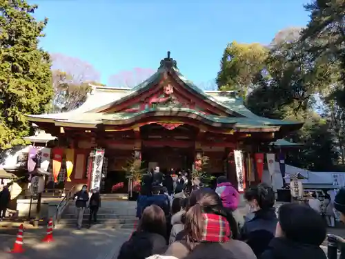 世田谷八幡宮の本殿・本堂