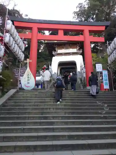 江島神社の鳥居