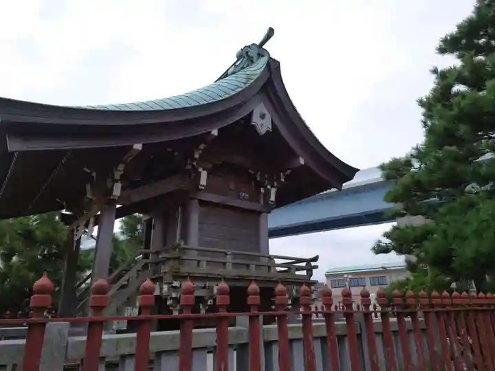 琵琶島神社の本殿・本堂