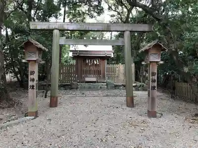 香良洲神社の鳥居