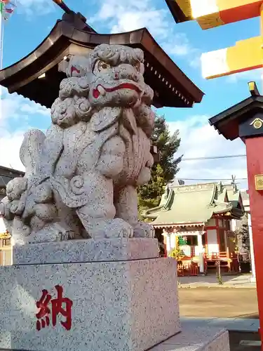 御嶽神社の狛犬