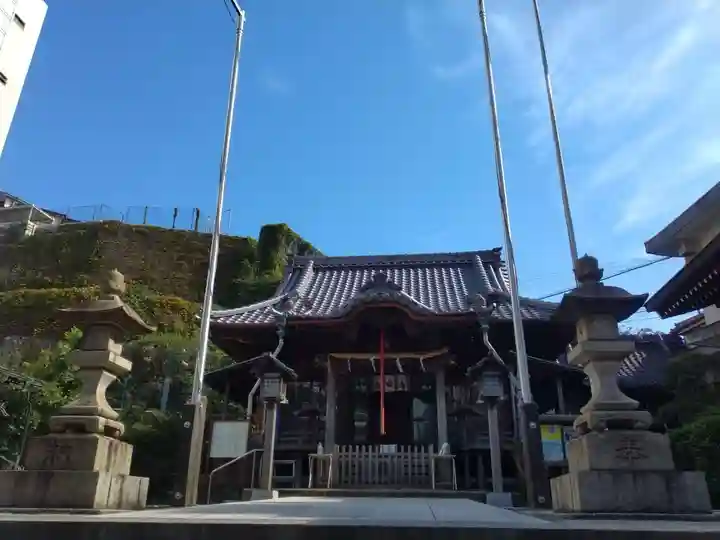 諏訪神社の本殿・本堂