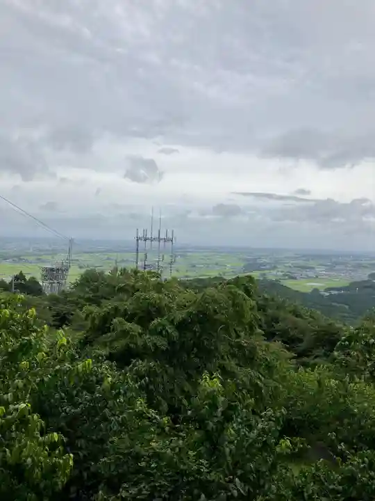 羽黒山神社の自然