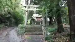 白山神社の鳥居