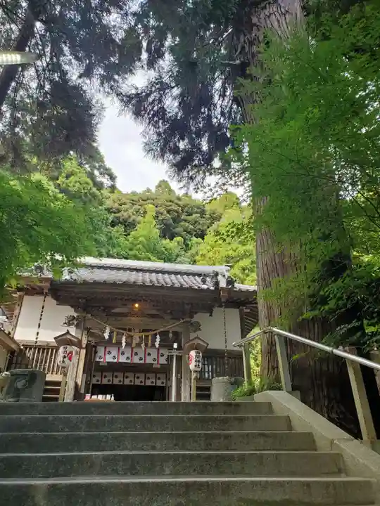 田間神社の本殿・本堂