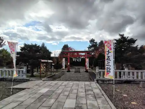 美瑛神社の七五三参