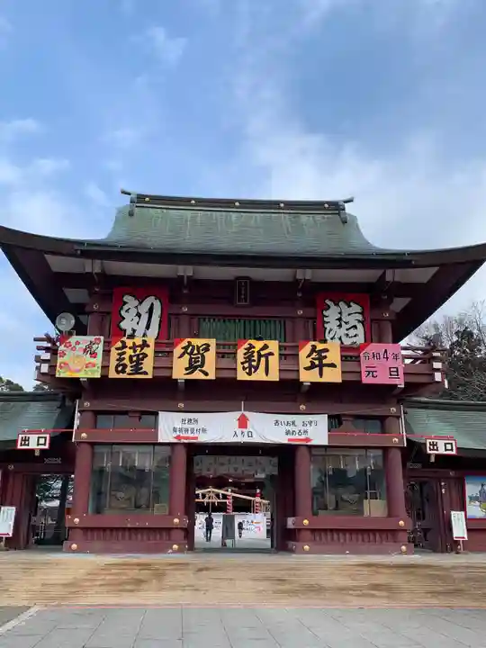 笠間稲荷神社の初詣