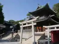 甲宗八幡宮の鳥居