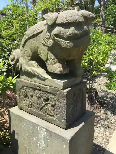 菊田神社の狛犬