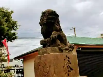 東八幡神社の狛犬