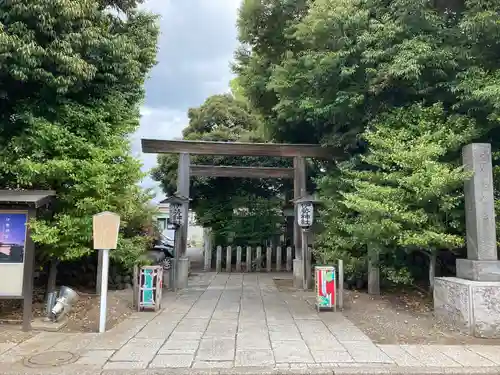 伊勢神社の鳥居