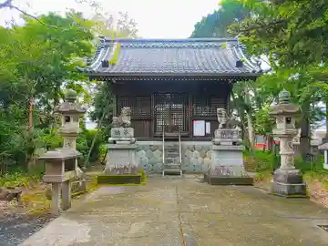 菅安社の本殿・本堂