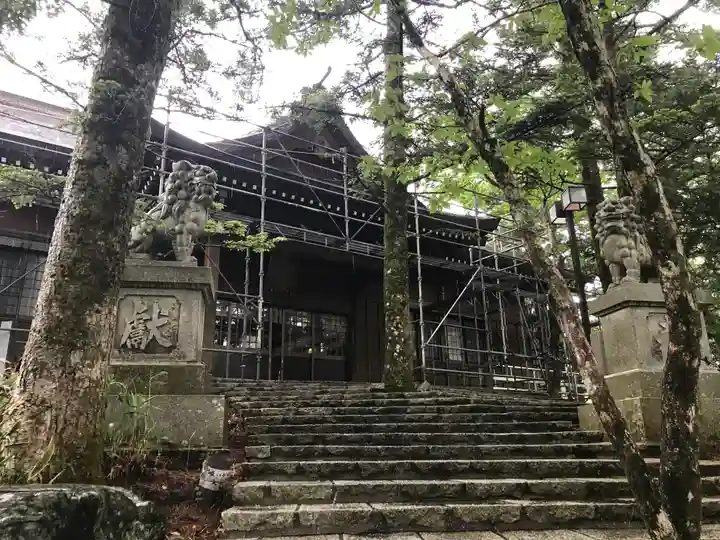 石鎚神社 土小屋遥拝殿の本殿・本堂