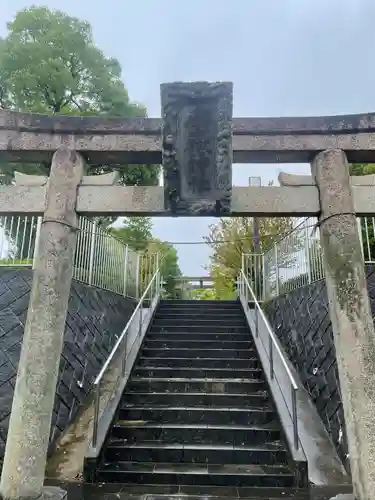 栗木御嶽神社の鳥居