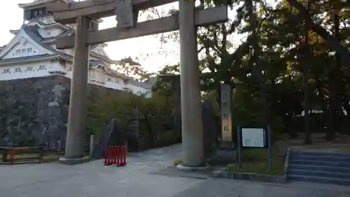 小倉祇園八坂神社の鳥居