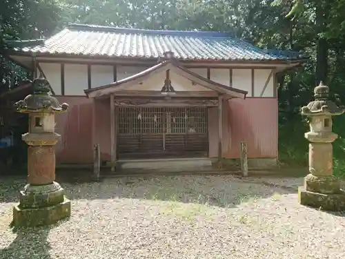 神明社の本殿・本堂