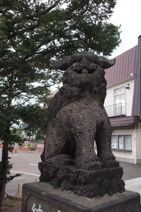 発寒神社の狛犬