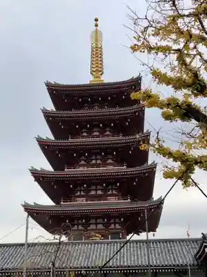 浅草寺の塔