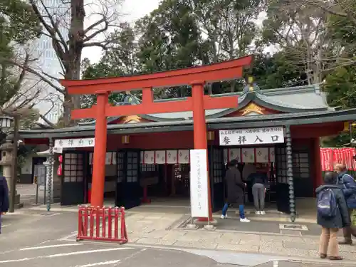 日枝神社の鳥居