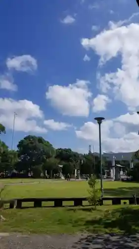 長崎縣護國神社の景色