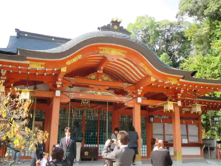 長岡天満宮の本殿・本堂