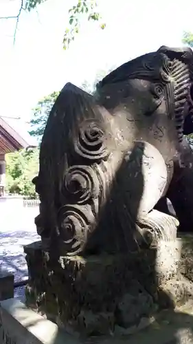 南幌神社の狛犬