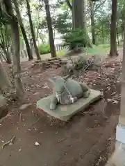 沓掛香取神社の狛犬