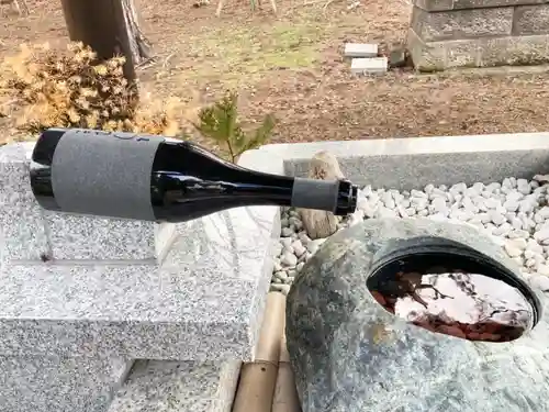 仁木神社の手水舎