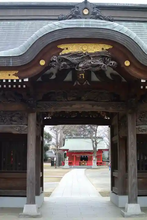 小野神社の山門・神門