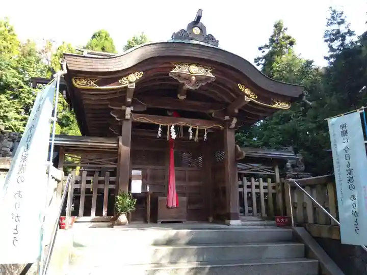 建部神社の本殿・本堂