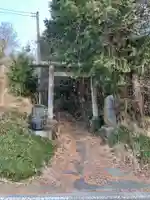 源治神社の鳥居