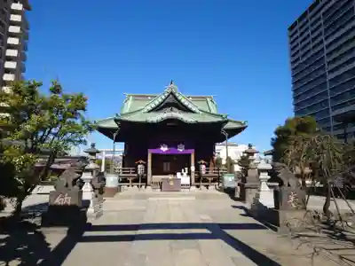 胡録神社の本殿・本堂