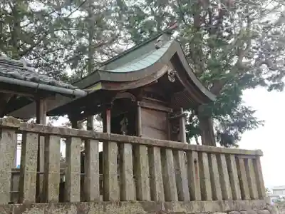 東條八幡社の本殿・本堂