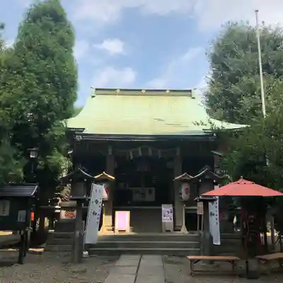 上目黒氷川神社の本殿・本堂