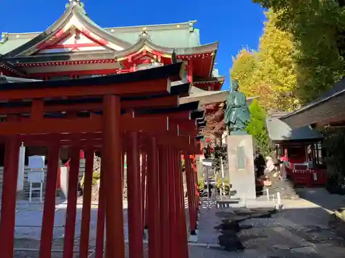 京濱伏見稲荷神社の鳥居