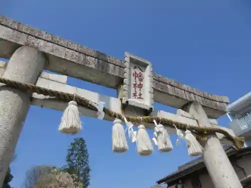 川越八幡宮の鳥居